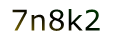 mã xác nhận